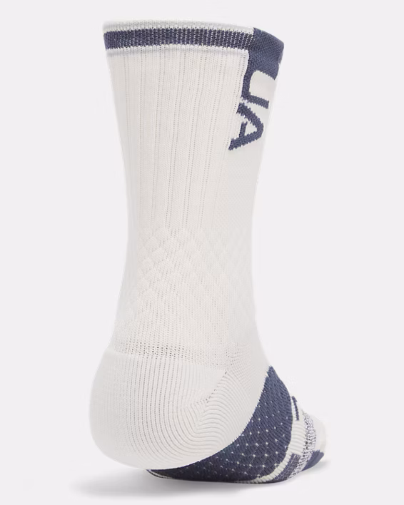 UA ArmourDry™ Playmaker Unisex Mid-Crew Socks