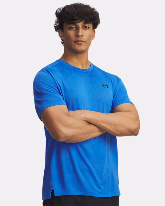 UA Tech™ Vent Jacquard Men's Short Sleeve