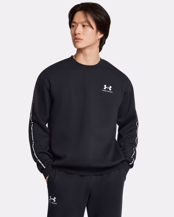 UA Icon Fleece Taping Men's Crew