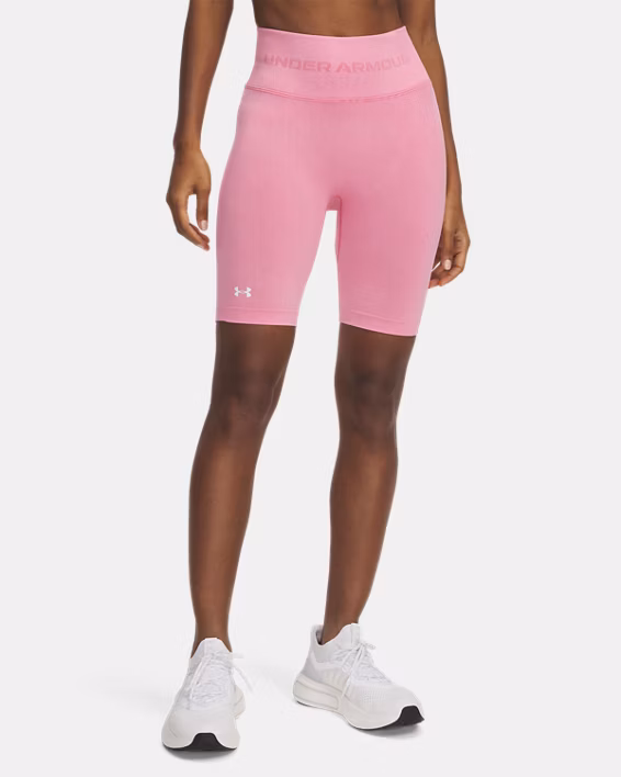 UA Vanish Seamless Washed Women's 18 cm Shorts