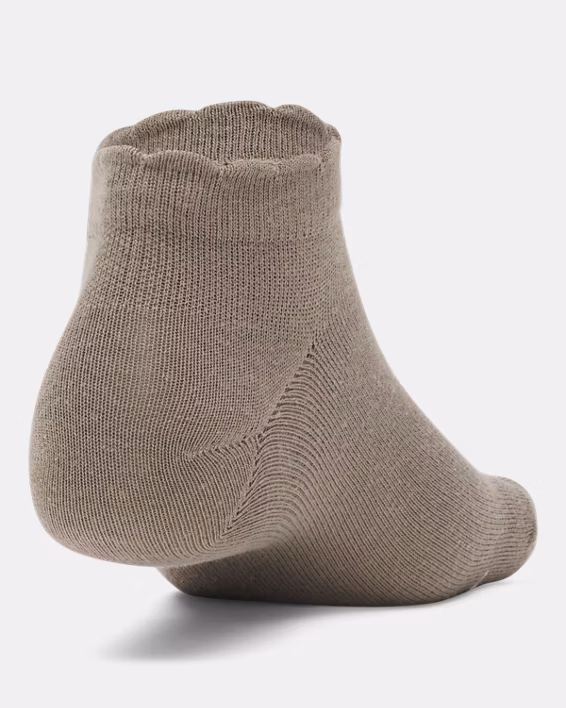 UA Essential Unisex 6-Pack Low Cut Socks