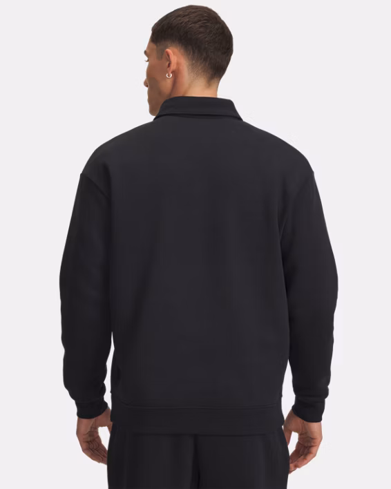 UA Icon Fleece Men's Collar Zip Top