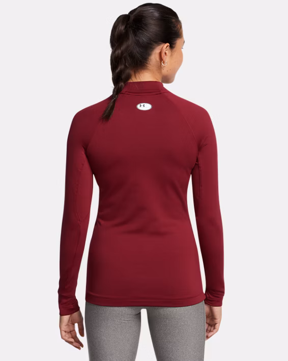 ColdGear® Women's Mock Neck Long Sleeve