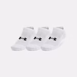 UA Training Cotton Unisex 3-Pack No Show Socks