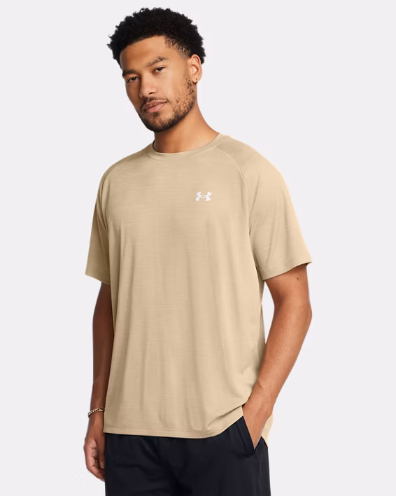 UA Tech™ Textured Men's Short Sleeve