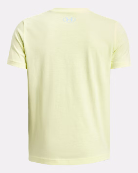 UA Split Big Logo Boys' Short Sleeve