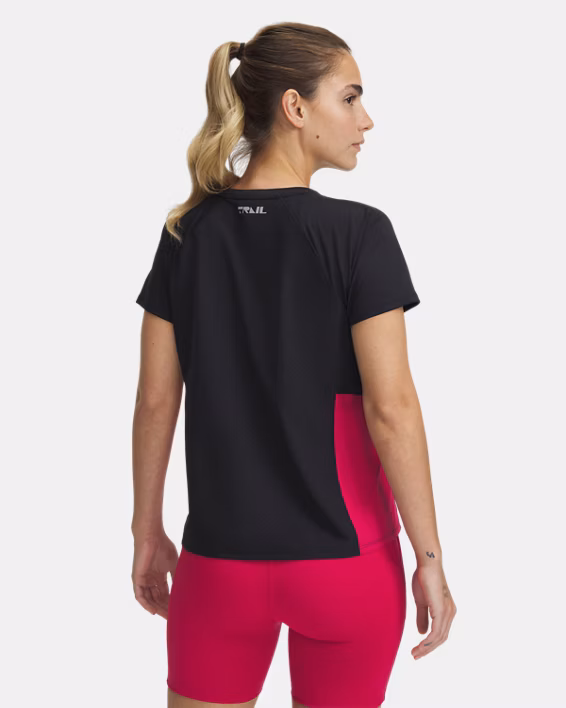 UA Trail Run Women's Zip Short Sleeve