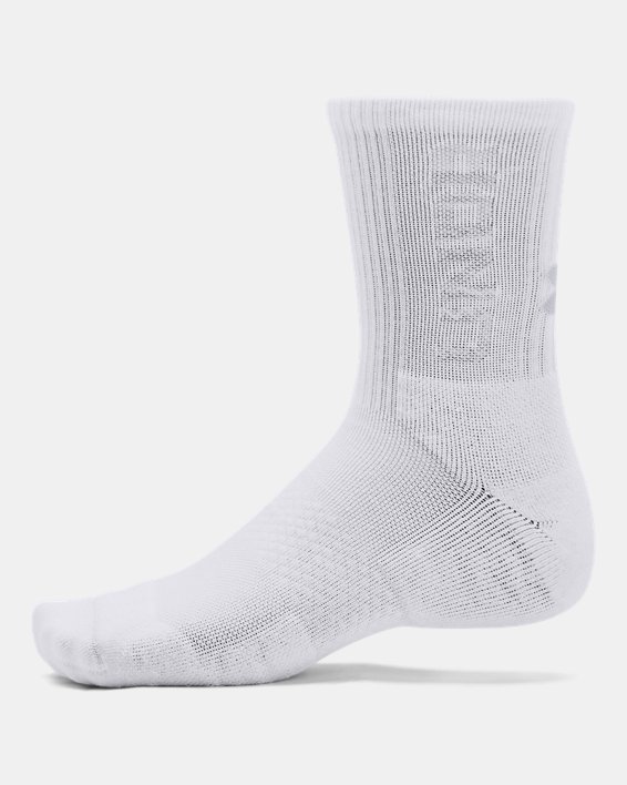 UA 3-Maker Unisex 3-Pack Mid-Crew Socks