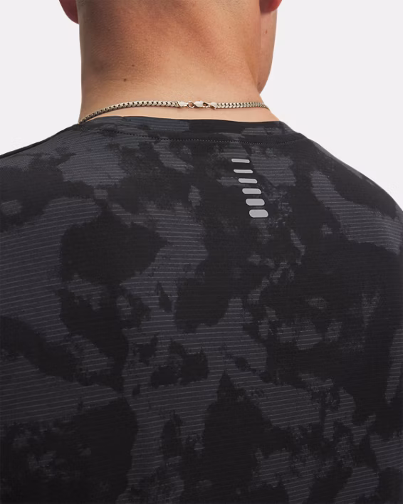 UA Launch Printed Men's Short Sleeve
