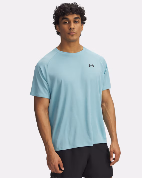 UA Tech™ Textured Men's Short Sleeve