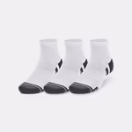 UA Performance Cotton Unisex 3-Pack Quarter Socks