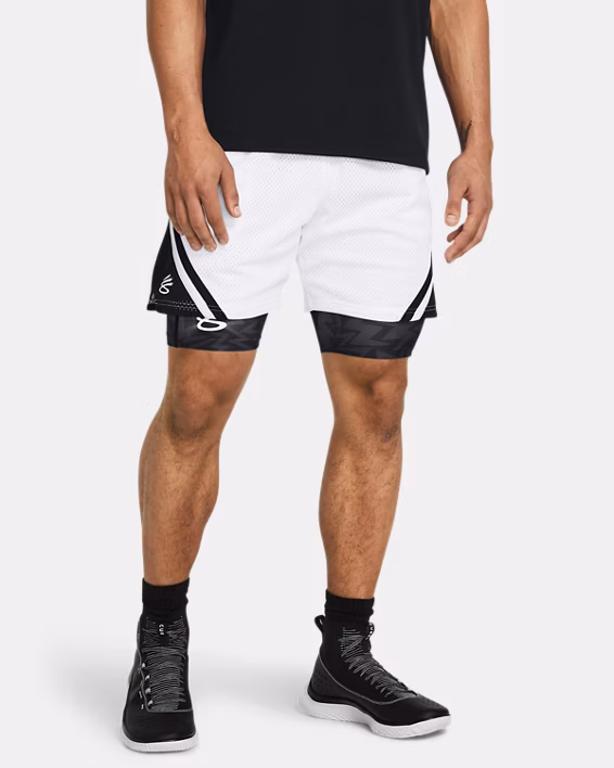 Curry Mesh Men's 20 cm Shorts