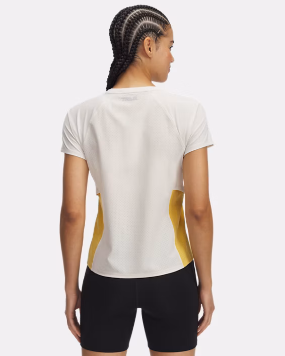 UA Trail Run Women's Zip Short Sleeve