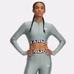 HeatGear® Rib Women's ¼ Zip Long Sleeve