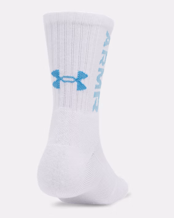 UA 3-Maker Unisex 3-Pack Mid-Crew Socks
