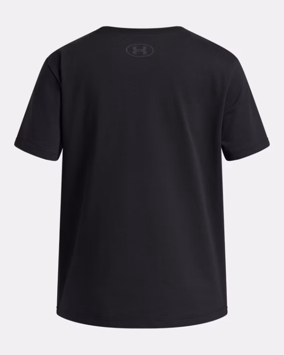 UA Rival Shimmer Girls' Short Sleeve