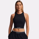 UA Meridian Rib Branded Women's Tank