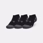 UA Performance Cotton Unisex 3-Pack No Show Socks