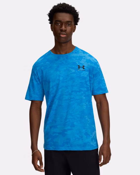 UA ABC Camo Men's Short Sleeve