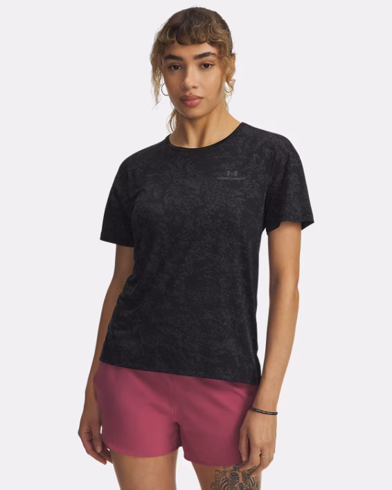 UA Vanish Energy 2.0 Printed Women's Short Sleeve