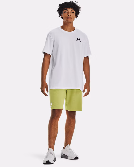 Men's UA Logo Embroidered Heavyweight Short Sleeve Men's Short Sleeve