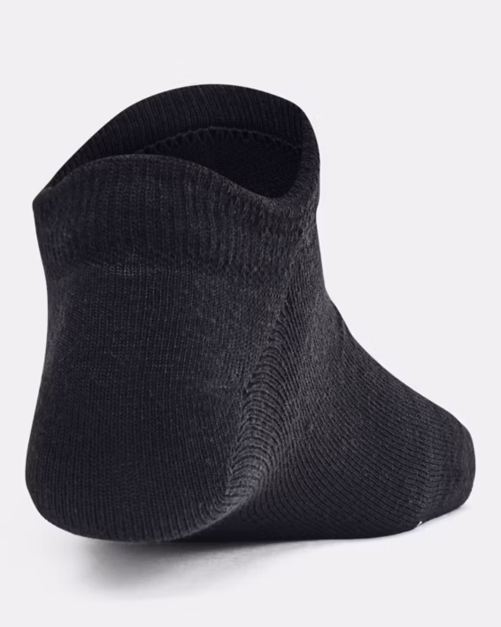 UA Essential Kids' 6-Pack No-Show Socks