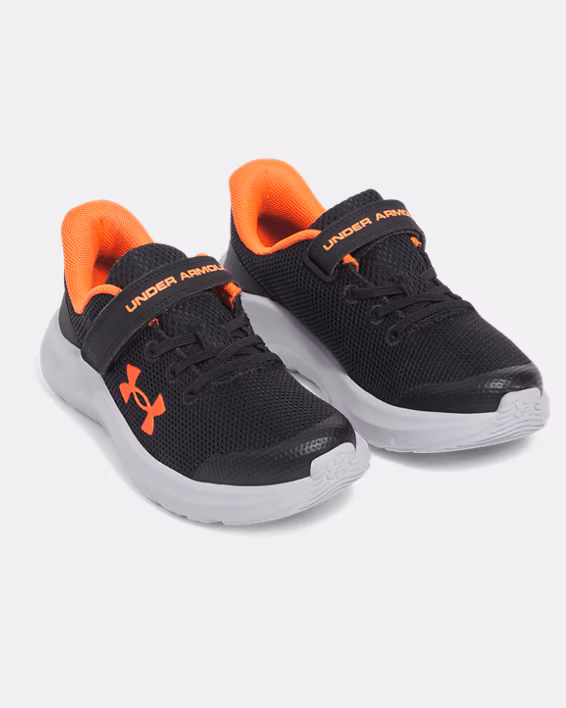 UA Pursuit 4 AC Boys' Pre-School Running Shoes