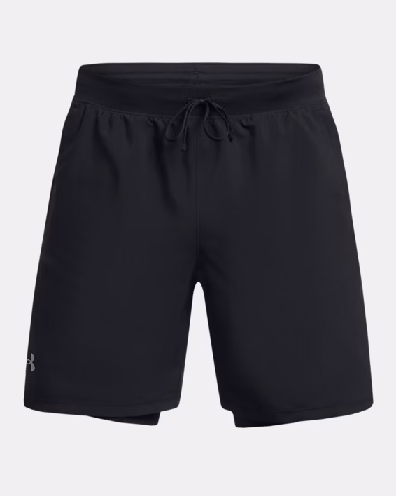 UA Launch Men's 2-in-1 18 cm Shorts