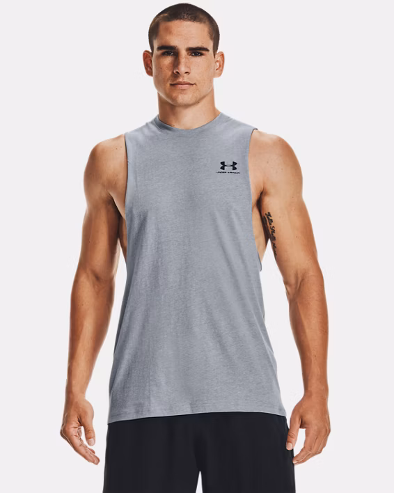 UA Left Chest Cut-Off Men's Tank
