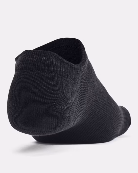 UA Essential Unisex 6-Pack No-Show Socks