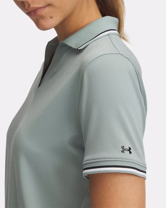 UA Drive Rib Women's Short Sleeve Polo