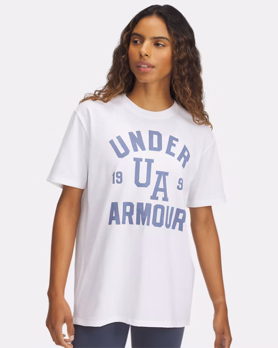 UA Heavyweight Collegiate Women's Oversized Short Sleeve