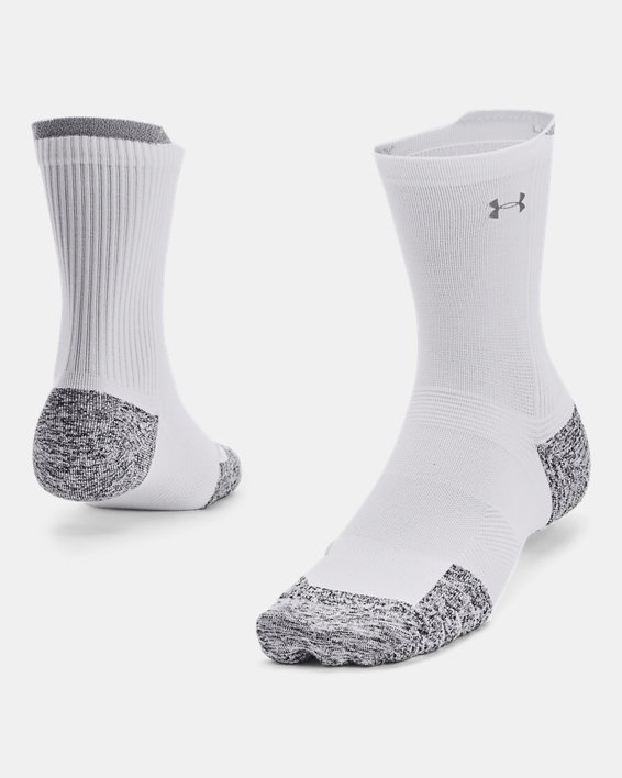 UA ArmourDry™ Run Cushion Unisex Mid-Crew Socks
