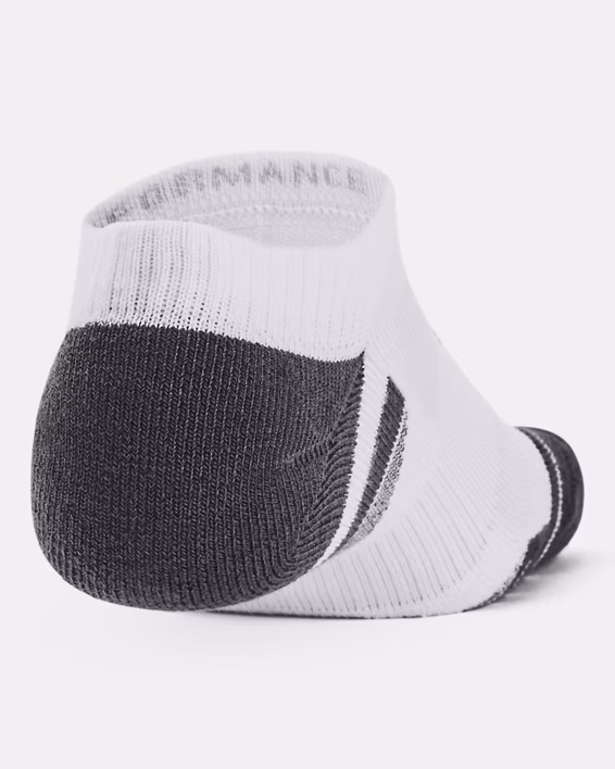 UA Performance Tech Unisex 3-Pack No Show Socks