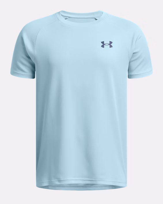 UA Tech™ Textured Boys' Short Sleeve