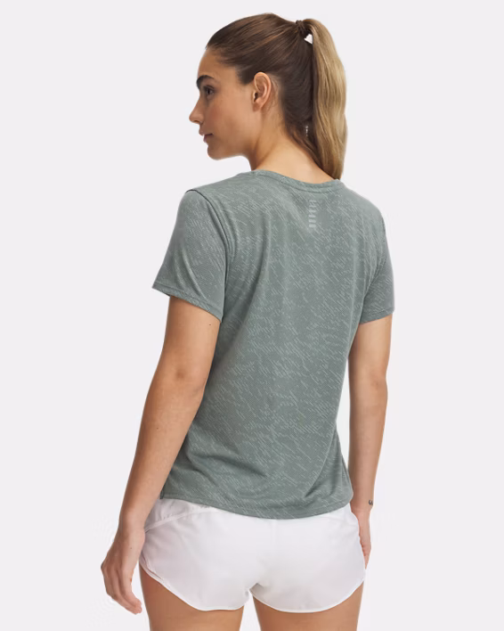 UA Launch Camo Women's Short Sleeve