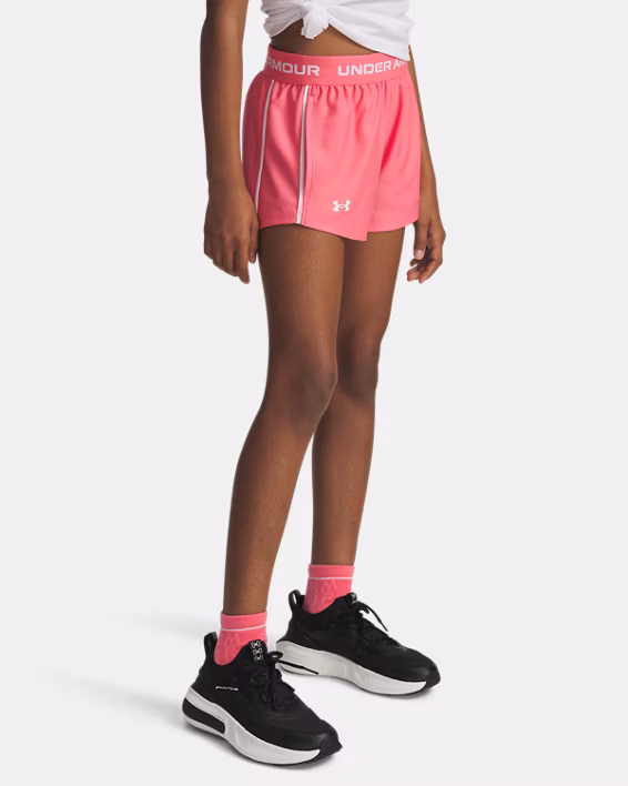 UA Tech™ Play Up Girls' Shorts