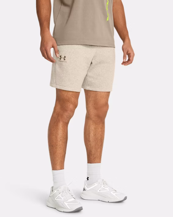 UA Icon Fleece Men's 20 cm Shorts