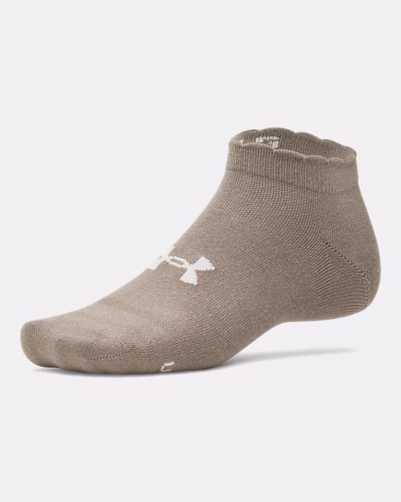 UA Essential Unisex 6-Pack Low Cut Socks