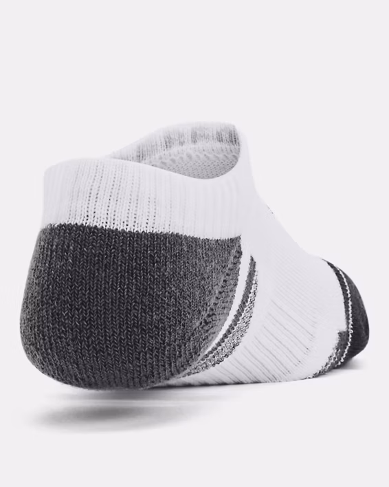 UA Performance Tech Kids' 3-Pack No Show Socks