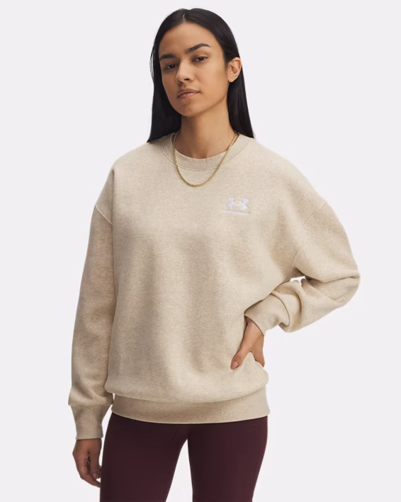 UA Icon Fleece Women's Oversized Crew