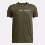 UA Logo Wordmark Boys' Short Sleeve