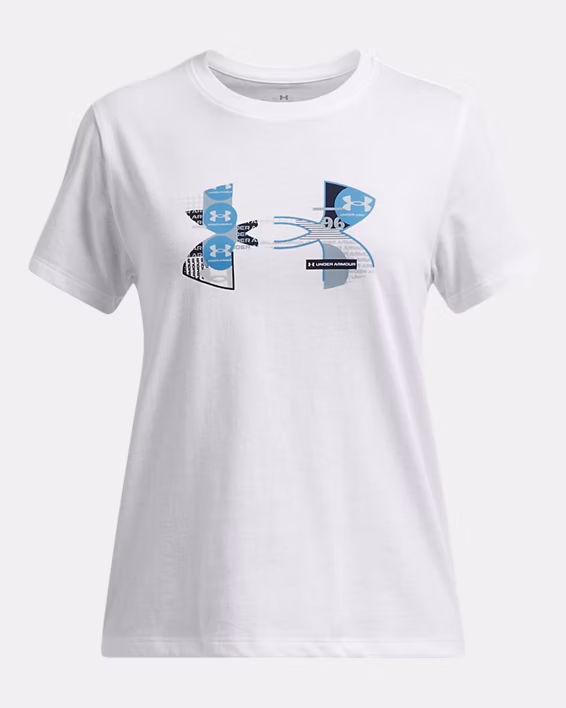 UA Big Logo UA Fill Girls' Short Sleeve