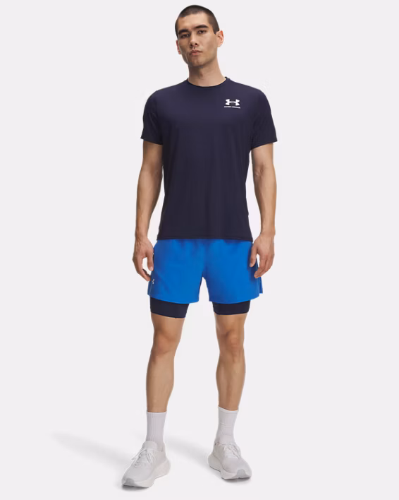 UA Launch Men's 2-in-1 13 cm Shorts