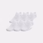 UA Essential Unisex 6-Pack No-Show Socks