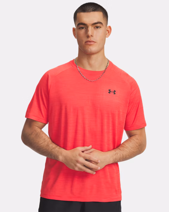UA Tech™ Textured Men's Short Sleeve