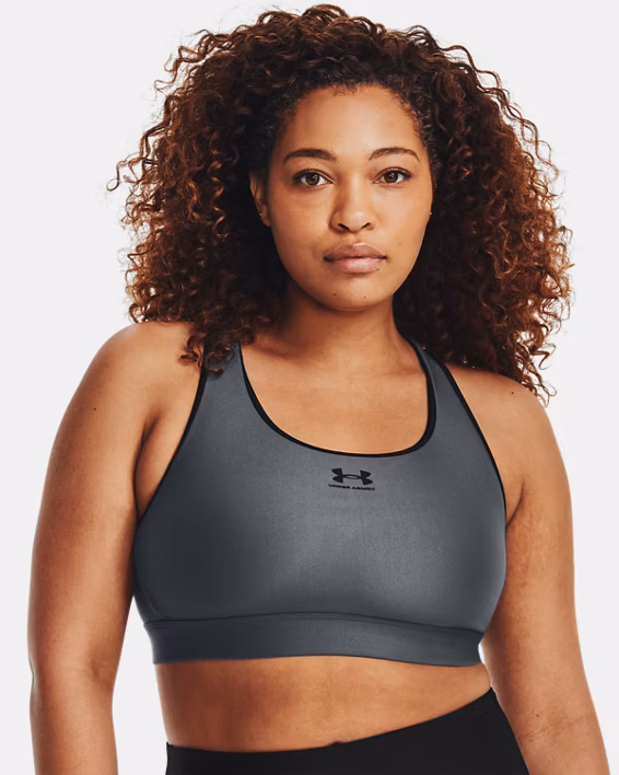 HeatGear® Mid Padless Women's Sports Bra