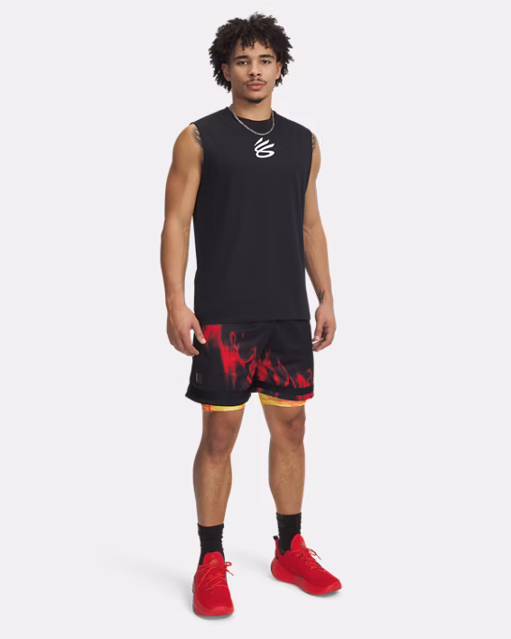 Curry HeatGear® Printed Men's 23 cm Shorts