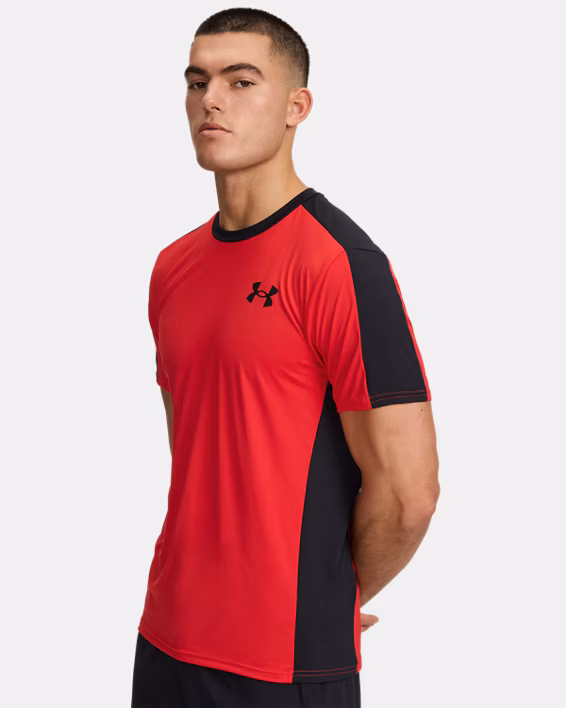 HeatGear® Wordmark Men's Short Sleeve
