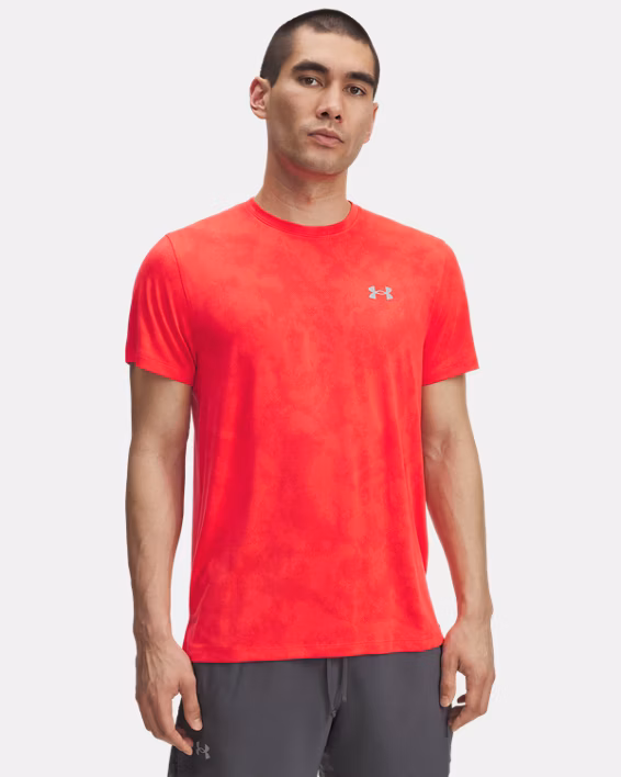 UA Launch Camo Men's Short Sleeve